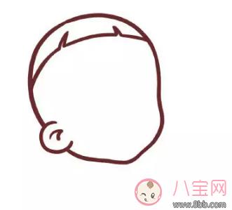 简笔画|亲子互动简笔画 大头儿子