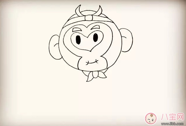 孙悟空|儿童简笔画 卡通人物齐天大圣孙悟空简笔画