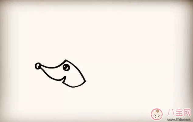 简笔画|儿童小动物简笔画 森林里的小刺猬简笔画