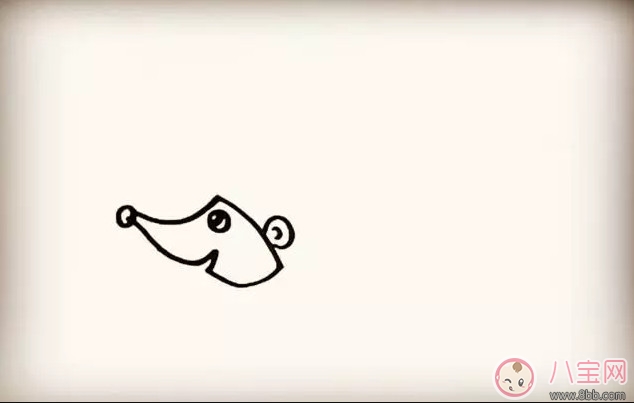 简笔画|儿童小动物简笔画 森林里的小刺猬简笔画