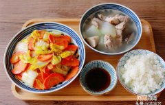 一周的孕午餐食谱 孕妇每周营养食谱大全