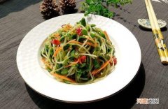 凉拌豌豆苗