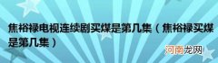 焦裕禄买煤是第几集 焦裕禄电视连续剧买煤是第几集