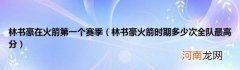 林书豪火箭时期多少次全队最高分 林书豪在火箭第一个赛季