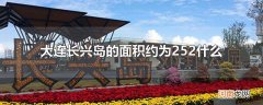 大连长兴岛的面积约为252什么