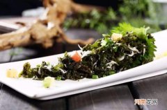 如何做凉拌小海苔