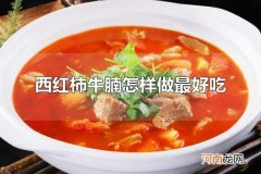西红柿牛腩怎样做最好吃 做好西红柿牛腩的关键是什么