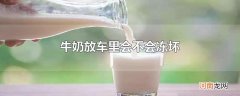牛奶放车里会不会冻坏