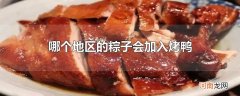 哪个地区的粽子会加入烤鸭