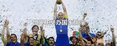 世界杯举办国家排序