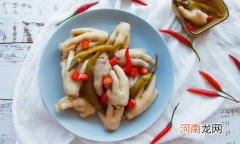 泡椒凤爪焯水几分钟