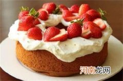 美味的草莓蛋糕这样制作