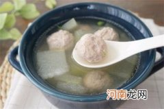 冬瓜肉丸汤的美味做法