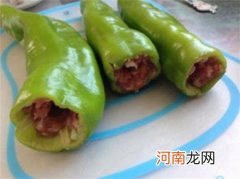 怎么做出好吃的虎皮尖椒酿肉